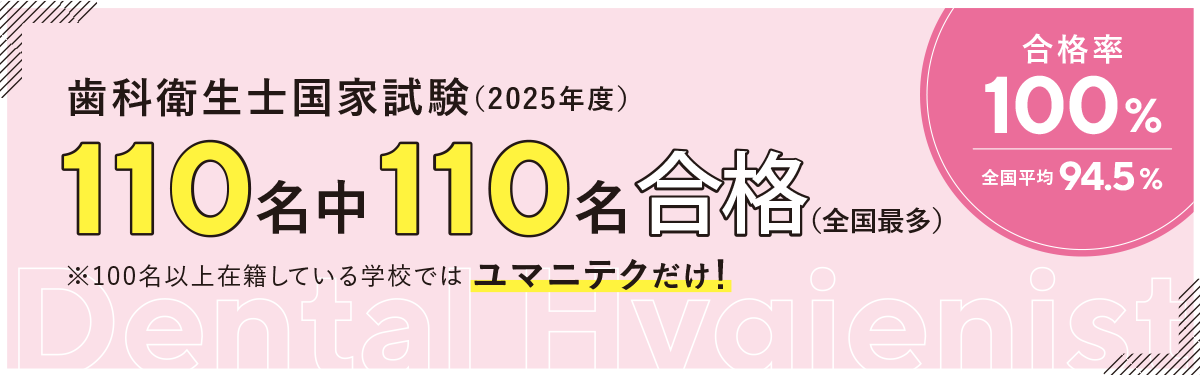 合格率100％